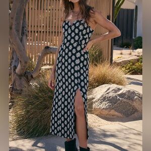 Saltwater Luxe Floral Black and White Women's Dress